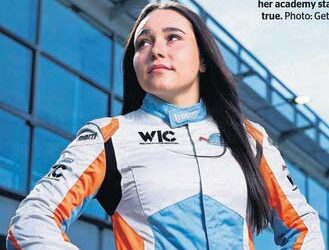 The teen whose dream is to drive change on the F1 grid