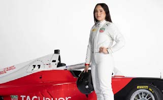 Aiva Anagnostiadis signs up for F1 Academy supported by Tag Heuer