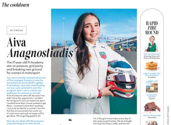 Body + Soul – F1 Academy recruit, Aiva Anagnostiadis, is the Aussie teen redefining motorsport