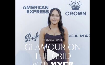 Come with me to Glamour on the Grid with MYER